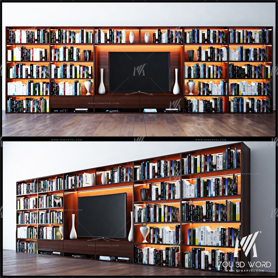 bookshelves